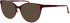 ProDesign Denmark FILL 2 glasses in Red/Purple Tortoise