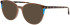 ProDesign Denmark GLOW 1 glasses in Brown/Blue