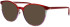 ProDesign Denmark GLOW 1 glasses in Red