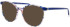ProDesign Denmark GLOW 1 glasses in Blue/Clear Pink