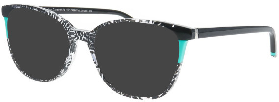ProDesign Denmark GLOW 2 glasses in Black & White/Blue