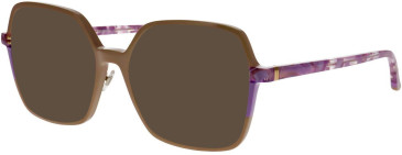 ProDesign Denmark GLOW 3 glasses in Brown/Purple