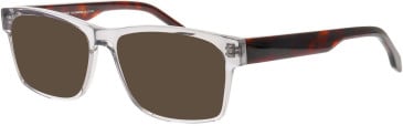ProDesign Denmark GRANDD 1 glasses in Clear Grey/Tortoise