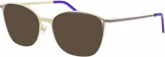 ProDesign Denmark LINED 2 glasses in Cream/Purple