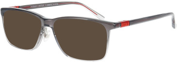ProDesign Denmark MECH 2 glasses in Grey/Red