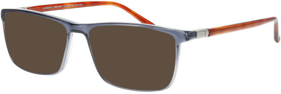 ProDesign Denmark MECH 3 glasses in Grey/Tortoise