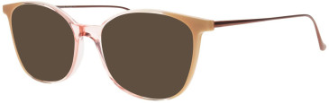 ProDesign Denmark Model 3637 glasses in Cream/Pink