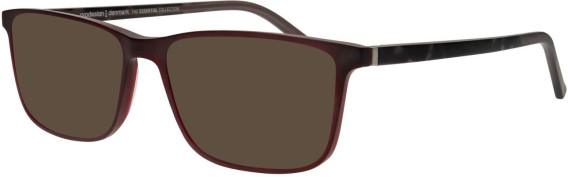 ProDesign Denmark Model 3658 glasses in Dark Red