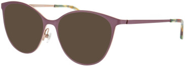 ProDesign Denmark RECESS 3 glasses in Purple Brown