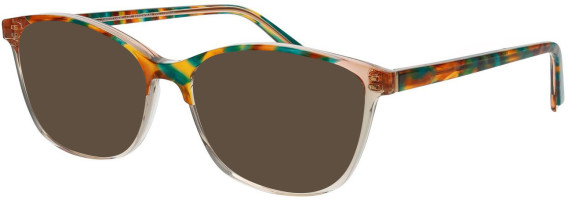 ProDesign Denmark SPARKLE 2 glasses in Havana/Teal