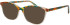 ProDesign Denmark SPARKLE 2 glasses in Havana/Teal