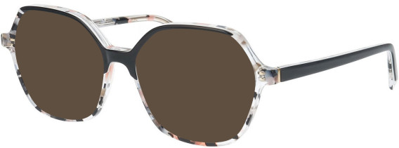 ProDesign Denmark SPARKLE 4 glasses in Black/Clear