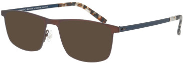 ProDesign Denmark STITCH 1 glasses in Brown