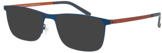 ProDesign Denmark STITCH 3 glasses in Blue/Brown