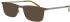ProDesign Denmark STITCH 3 glasses in Brown/Green