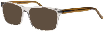 ProDesign Denmark STRIKE 2 glasses in Clear Grey/Brown