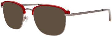 ProDesign Denmark SWITCH 3 glasses in Silver/Red