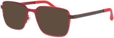 ProDesign Denmark TITONE 1 glasses in Red