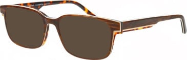 ProDesign Denmark TOPO 1 glasses in Brown