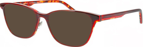 ProDesign Denmark TOPO 3 glasses in Brown/Red