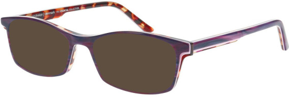 ProDesign Denmark TOPO 5 glasses in Purple