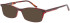 ProDesign Denmark TOPO 5 glasses in Red Brown