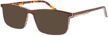 ProDesign Denmark TOPO 7 glasses in Brown