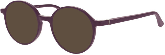 ProDesign Denmark TRIANGLE 3 glasses in Purple Brown