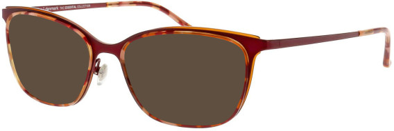 ProDesign Denmark TRIPLE 1 glasses in Burgundy/Tortoise