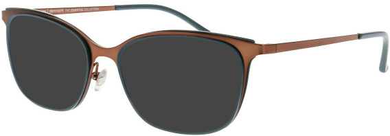ProDesign Denmark TRIPLE 1 glasses in Brown/Green