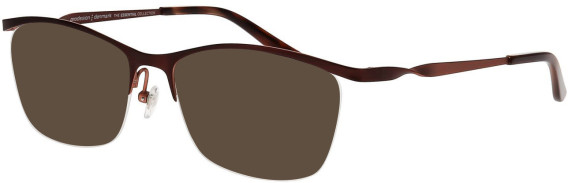 ProDesign Denmark TWIST 2 glasses in Brown