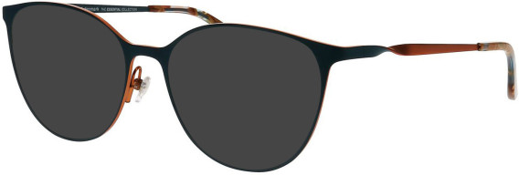 ProDesign Denmark TWIST 3 glasses in Dark Blue/Brown