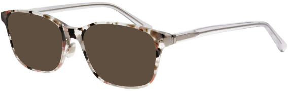 ProDesign Denmark VIBE 2 glasses in Crystal/Brown