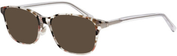 ProDesign Denmark VIBE 2 glasses in Crystal/Brown