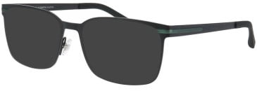 ProDesign Denmark ACTIVE 2 glasses in Black/Green
