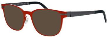 ProDesign Denmark ALUCORNER 1 glasses in Orange