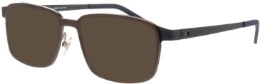 ProDesign Denmark ALUTRACK 2 glasses in Brown