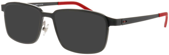 ProDesign Denmark ALUTRACK 2 glasses in Black/Red
