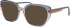 ProDesign Denmark AURORA 2 glasses in Blue/Brown
