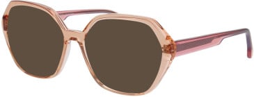 ProDesign Denmark AURORA 3 glasses in Peach