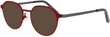 ProDesign Denmark BOW 3 glasses in Red