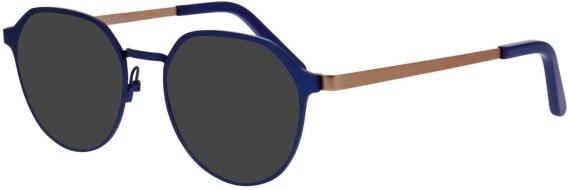 ProDesign Denmark BOW 3 glasses in Blue/Brown