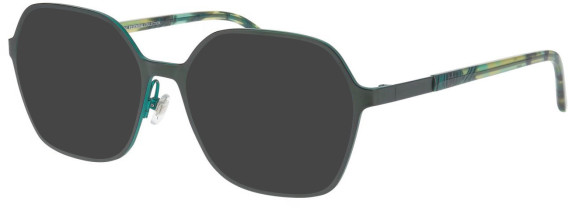 ProDesign Denmark CLEAN 1 glasses in Green