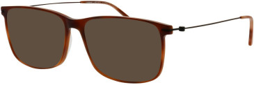 ProDesign Denmark DISC 3 glasses in Brown