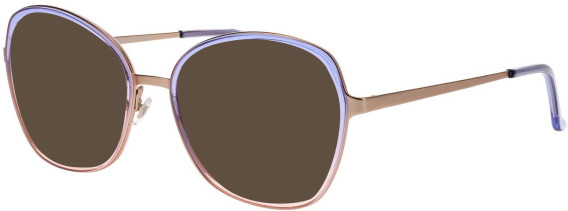 ProDesign Denmark DUAL 2 glasses in Clear Purple/Nude