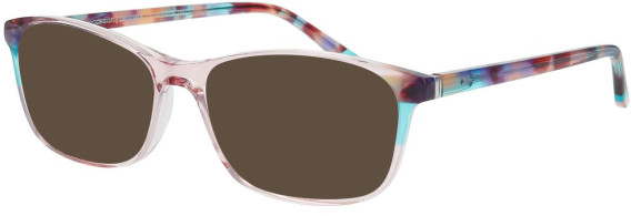 ProDesign Denmark GLOW 5 glasses in Clear Pink