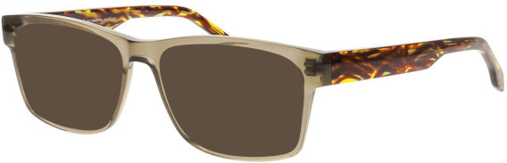 ProDesign Denmark GRANDD 1 glasses in Clear Grey/Brown