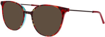 ProDesign Denmark HEXA 1 glasses in Red