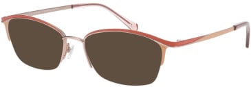 ProDesign Denmark LASH 2 glasses in Brown