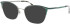ProDesign Denmark LASH 3 glasses in Green/Silver